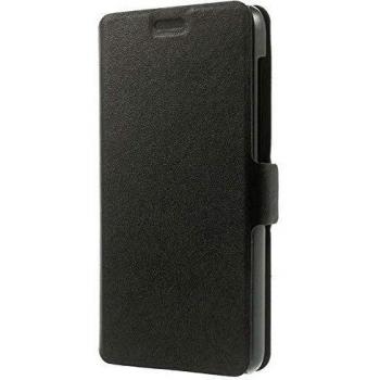 Doormoon Bookstyle Lenovo S850 Leather Wallet & Stand Case – Black