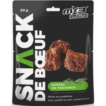 Snack manzo alle erbe provenzali liofilizzato MX3 Nutrition