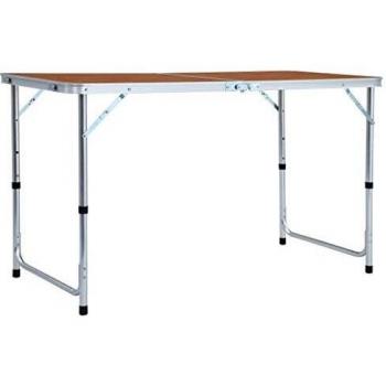 Aluminium Camping Table 120x60 cm