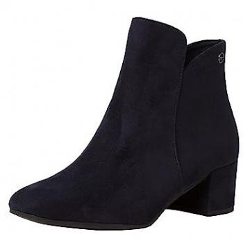 Dunkelblaue TAMARIS Stiefelette für Damen, vegan