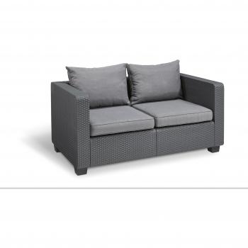 Sofá de jardín FLOW 2 plazas