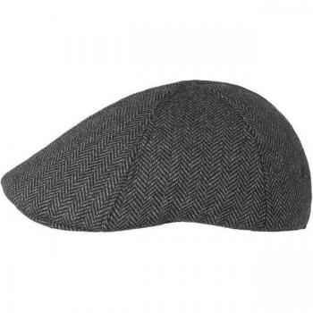 Lipodo Herringbone Flat Cap