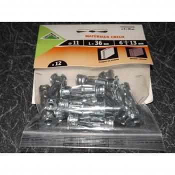 Expansion Steel Wall Plug – 11mm Dia