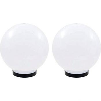 VidaXL 6 Piece Solar LED Square Lamps, 12 cm, Black