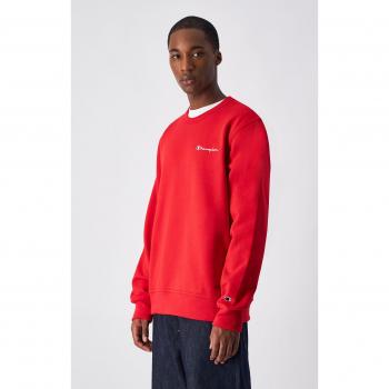 Sweatshirt aus Fleece mit kleinem Aufdruck