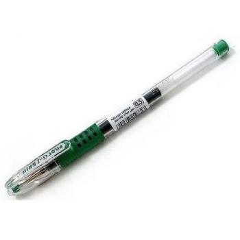 Bolígrafo de gel Pilot G1-5, verde, recargable