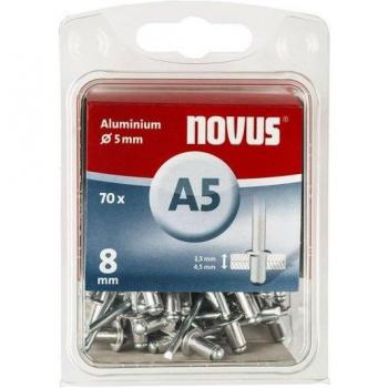 Rivets 5 x 8 mm en Aluminium