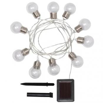 Ghirlanda LED Solare 2 Metri Bianco Caldo Galilei 3000K