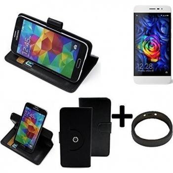 Casing Toro 360° Negro para Coolpad Torino S + Monedero