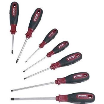 Conjunto 7 Destornilladores Ergokraft KRAFTWERK 4161