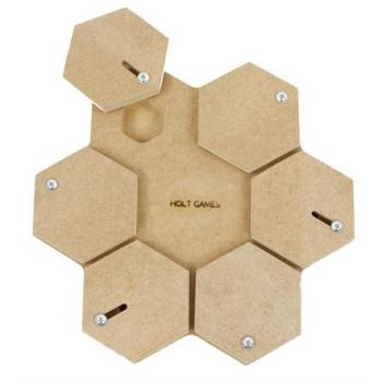 HOLT GAMES Tortuga Spel van Hout 30X29,5X3,5 CM