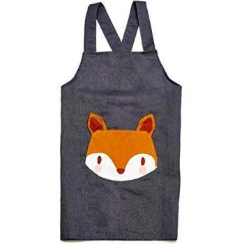 Tablier en lin modèle renard