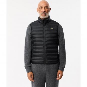 Gilet Luxe Croc Noir Lacoste Extra Large
