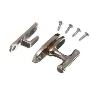 CP Chrome Cabinet Catch Fastener with Screws (Pack of 50)