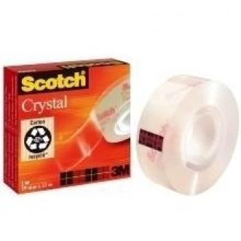 Banda Adhesiva Transparente Scotch FT510029596 – 12x33 mm (24 unidades)