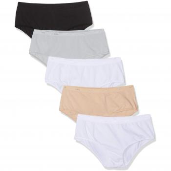 DIM EcoDim X5 Women's Black Cotton Stretch Knickers