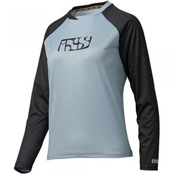 Maglietta Lunga iXS Progressive 7.1 Donna Blu-Black 34