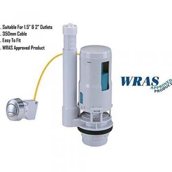 Push‑Button Dual Flush Toilet Tank – WRAS Compliant