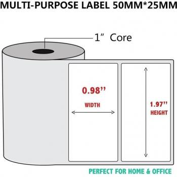 NETUM 10 Rollen Thermisch Papier voor Barcode Labels