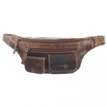 GreenLand Nature Gürteltasche Waistbag, aus echtem Leder