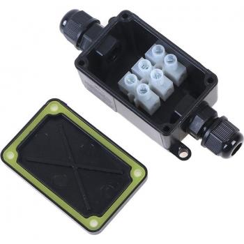 2-Way Electrical Cable Junction Box with Terminal