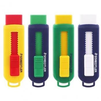 STAEDTLER 525 PS1S Set of 3 Colored Pencils with Erasers