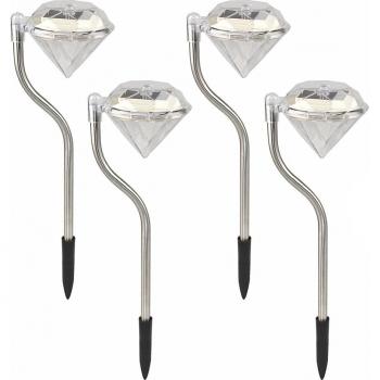 Lumière solaire extérieure pour pelouse, lampe à LED IP65, éclairage de voie de jardin, construction en acier inoxydable