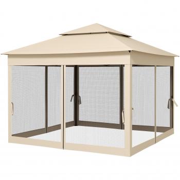 Outsunny UV-Schutz Pavillon mit Transporttasche