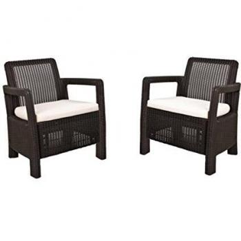 TerraGlow Outdoor Lounge Set – Brown