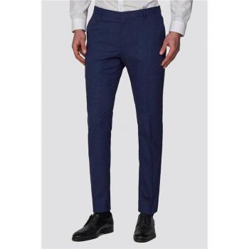 Blue Glitter Flake Slim Suit Trousers – Red Herring Edition