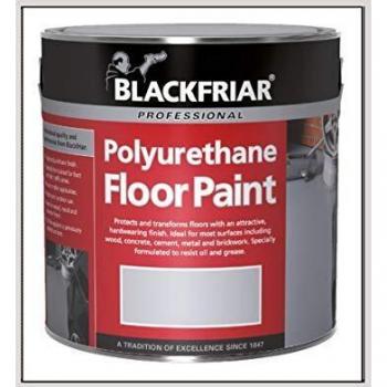 Blackfriar Hard-Wearing Polyurethane Floor Paint Light Grey 1L