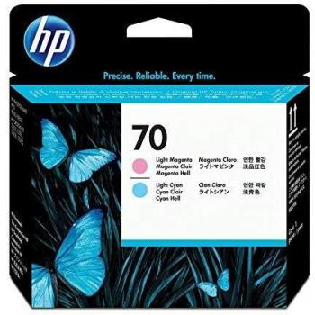 Hp 70 testina inkjet ciano chiaro e magenta chiaro