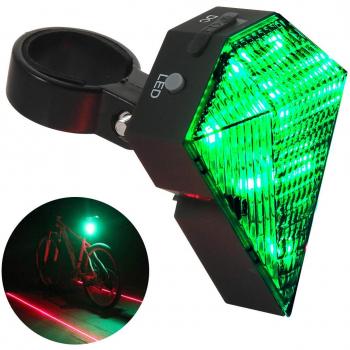 Luz de Seguridad LED DON PEREGRINO para Bicicleta, Recargable e Impermeable