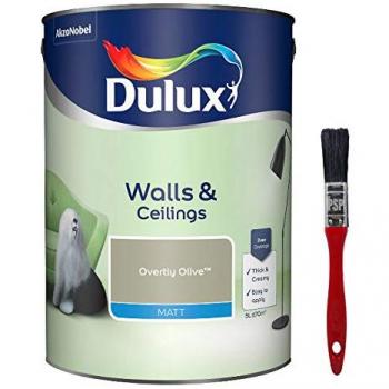 Dulux Matt Emulsion Paint Overtly Olive 5L