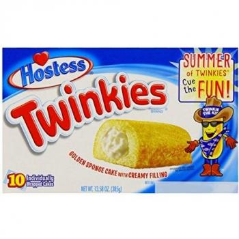 Hostess Twinkie Snackkuchen – 385 g, Einzeln (10 Stück pro Pack)