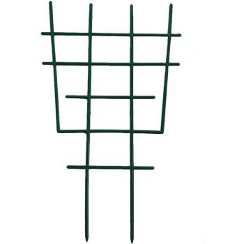 Tréillis robuste avec anneaux pour fleurs et tomates