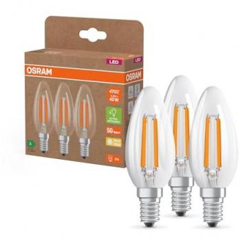 OSRAM Homelighting CEE A E14 2,2 W Blanc Chaud (Ø 35 mm) – Pack 3