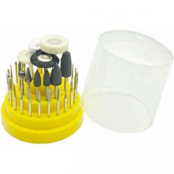 41-Piece Rotary Dental Polishing Burs with 2.35mm Shank