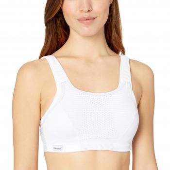 Glamorise Sport-BH für Damen, bügelloses Design, verstellbare Träger, Größe 75I EU, Nr. 1166