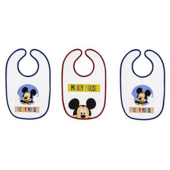 Pack Triple Baberos Disney Rizo Michey
