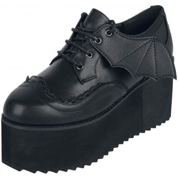 Banned Gothic Creepers WILLOW Black EU39