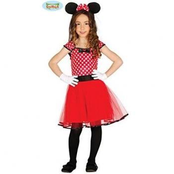 Guirca Disfraz de ratoncita Minnie talla 3-4 años