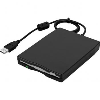 Black USB Floppy Drive for Computers
