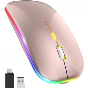 Ratón Móvil sin Cable, Recargable y Ligero