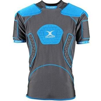 Xact 10 V3 Body Armour (L) – Charcoal with Electric Blue Accent