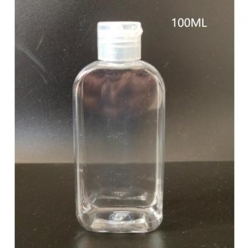 100ml Empty Flip-Top Travel Bottle