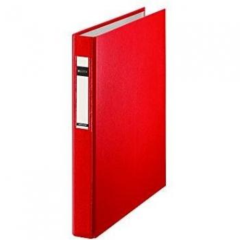 Leitz Ringbuch A4 4-Ringe 25mm rot