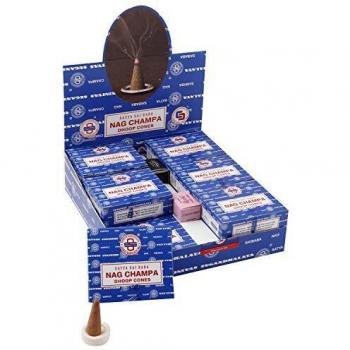 Satya Incense Nag Champa Super Hit Sandalwood Rose Dhoop Box Incense Cones