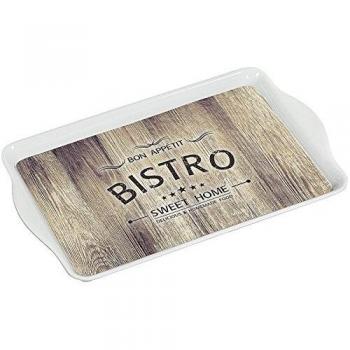 Bistro‑Tablett Kesper aus Melamin – 48 × 30 × 3,5 cm