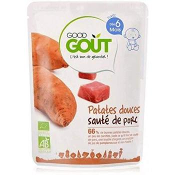 Plato de Boniatos y Cerdo Asado Good Gout 190 g